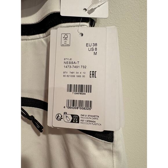 NWT Bogner Fire + Ice Nessa Straight Leg Outdoor Ski Pants Off White Size US 8/M - Picture 7 of 9